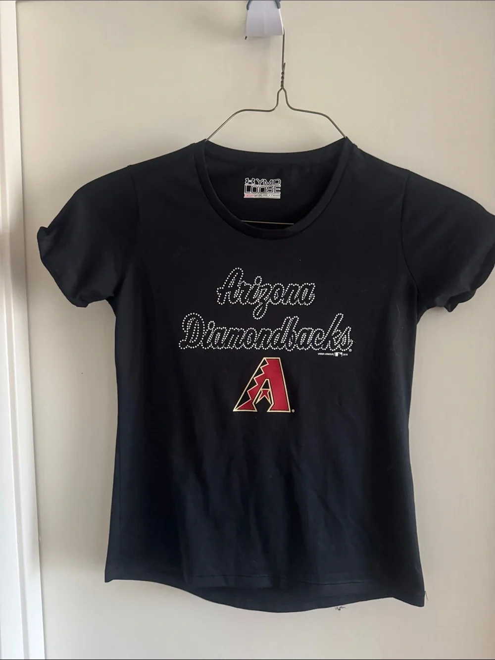 Under Armour Black Arizona Diamondbacks Girls' Tee